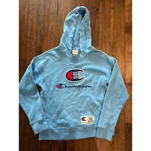 Champion Hoodie 100 Year Anniversary Edition Blue Men’s Size M